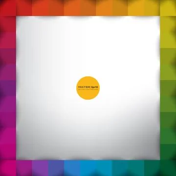 Colorful geometric background. Ilustración de archivo