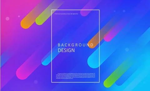Colorful geometric background Stock Illustration