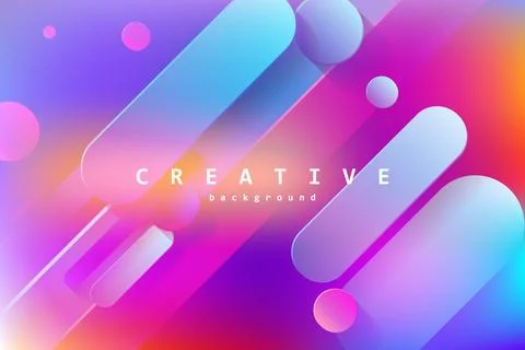 Colorful geometric background Stock Illustration