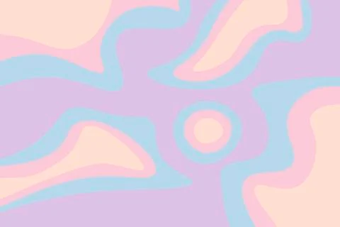 Colorful geometric background. Liquid dynamic shapes abstract composition. Fluid Stock Illustration