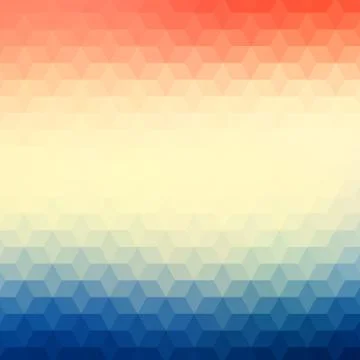 Colorful geometric background with triangles Stock Illustration