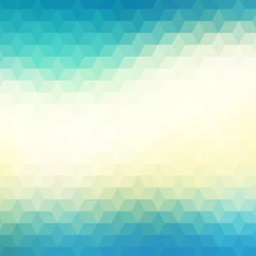 Colorful geometric background with triangles Stock Illustration