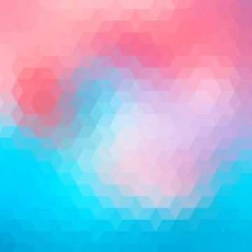Colorful geometric background with triangles Stock Illustration