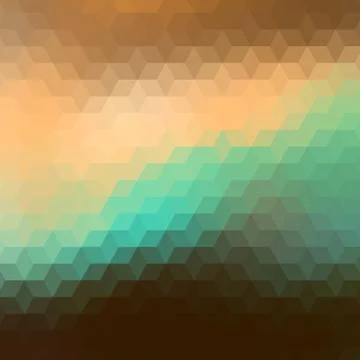 Colorful geometric background with triangles Stock Illustration