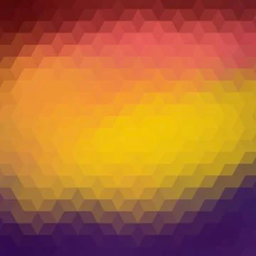 Colorful geometric background with triangles Stock Illustration