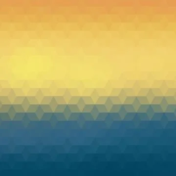 Colorful geometric background with triangles Stock Illustration