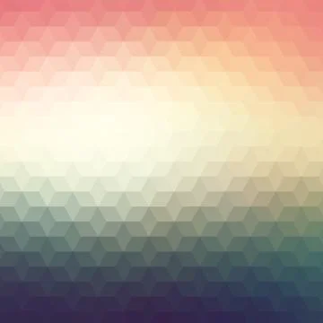 Colorful geometric background with triangles Stock Illustration