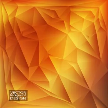 Colorful geometric background with triangles. Stock Illustration