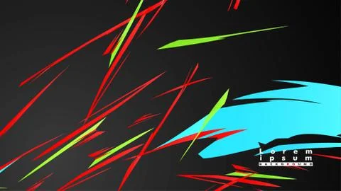 Colorful geometric backgrounds. Simple form composition. Eps10 vector templat Stock Illustration