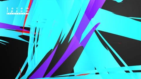 Colorful geometric backgrounds. Simple form composition. Eps10 vector templat Stock Illustration