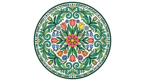 Colorful geometric easter egg design 스톡 일러스트