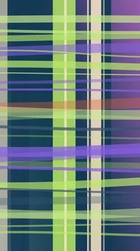 A colorful geometric grid abstract pattern with intersecting lines in blue,.. Stock Illustration
