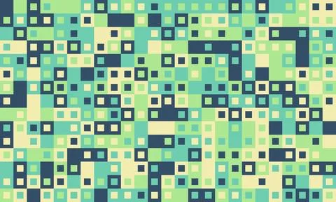 Colorful geometric grid pattern with minimal structure. Ideal for posters, .. Stock Illustration