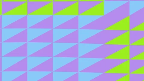 Colorful Geometric Pattern Animation Background. Stock Footage 329426144