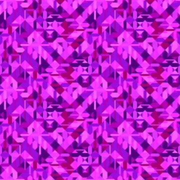 Colorful geometric pattern background - abstract vector graphic Stock Illustration