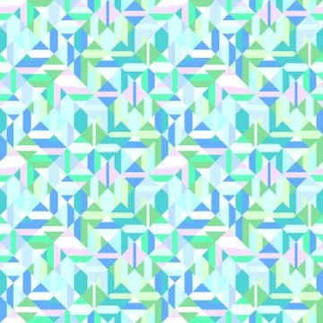 Colorful geometric pattern background design - abstract vector graphic 스톡 일러스트