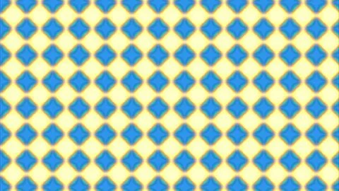 Colorful geometric pattern with blue and yellow shapes. Modern abstract design Stock Illustration