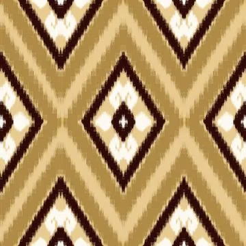 Colorful geometric pattern with diamond shapes in warm tones 库存插图