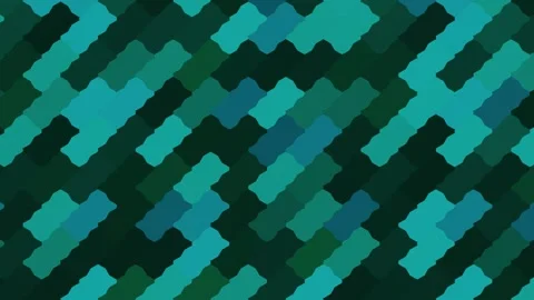 Colorful geometric pattern with different shades of blue Stock Footage 338131687