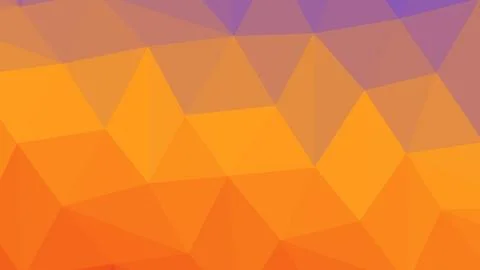 Colorful geometric pattern featuring orange and purple triangles forming an a Иллюстрация