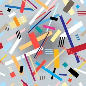 Colorful geometric pattern Illustrazione stock