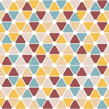Colorful geometric pattern Stock Illustration