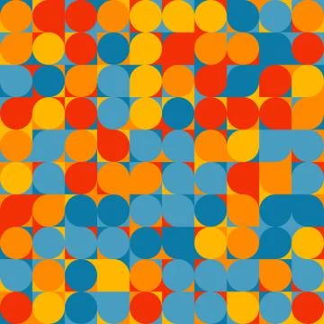 Colorful geometric pattern Stock Illustration