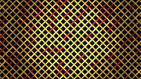 Colorful geometric pattern with intersecting lines and Stock Footage 338289747