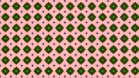Colorful geometric pattern with pink and green shapes. Modern abstract design Stock Illustration