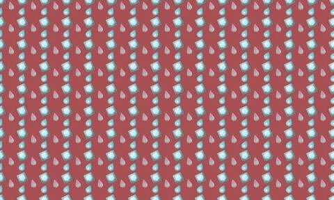 Colorful geometric pattern with pink, green, and white shapes Stock Illustration