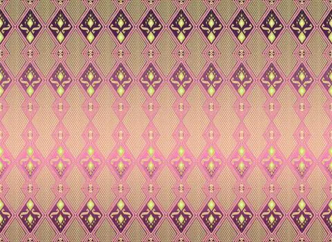 Colorful geometric pattern with pink, green, and purple shapes Stock Illustration