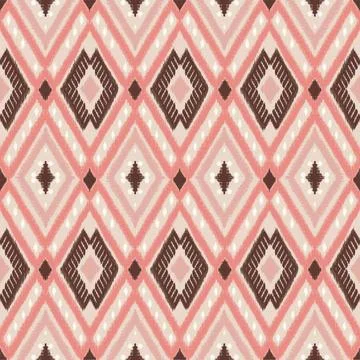 Colorful geometric pattern with pink purple and gold shades Stock Illustration
