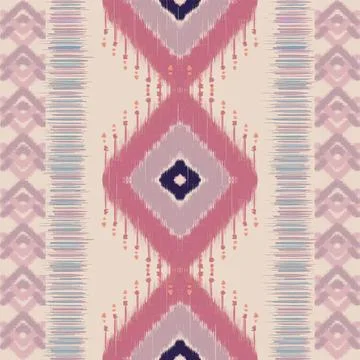 Colorful geometric pattern with pink, white, and black shapes Stock Illustration