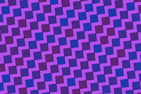 Colorful geometric pattern with purple and blue shades Stock Illustration
