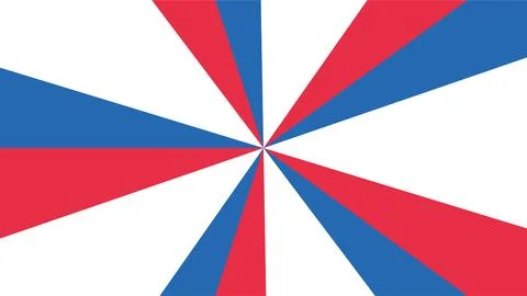 Colorful Geometric Pattern with Red Blue and White. Illustrazione stock