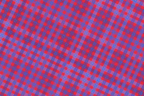 Colorful geometric pattern with red, blue, purple shapes Stock Photos