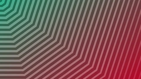 Colorful Geometric Pattern with Red Green Black Lines Abstract Digital Art Stock Footage 315400114