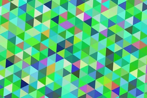 Colorful geometric pattern of small cubes in vibrant shades Illustrazione stock