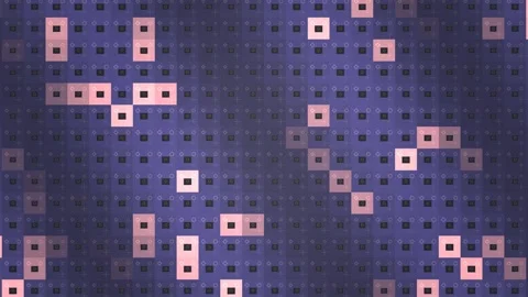 Colorful geometric pattern with squares in abstract design Stock Footage 339498282