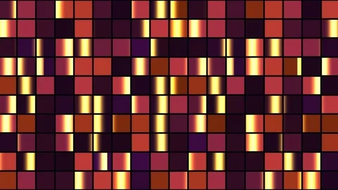 Colorful geometric pattern with squares and lines in Stock Footage 338123457