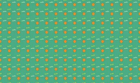 Colorful geometric pattern with squares and lines on green background Stock Illustration