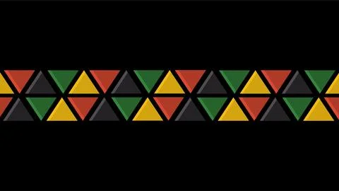 Colorful Geometric Pattern with Triangles and Lines for Design. Stockillustratie
