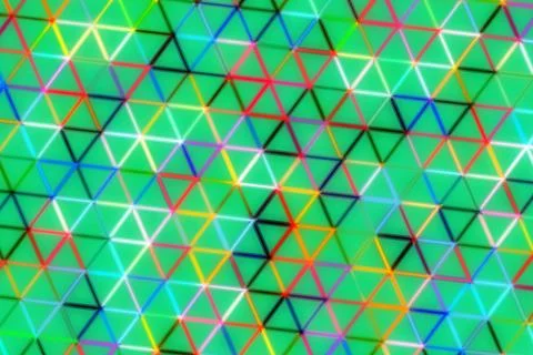 Colorful geometric pattern with triangles and lines イラスト素材