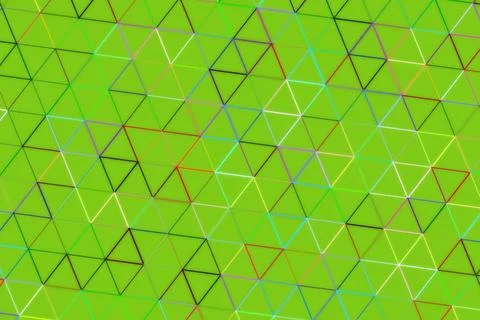 Colorful geometric pattern with triangles and lines Stock-Illustration