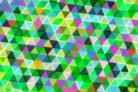 Colorful geometric pattern with triangles and hexagons Stock Illustration