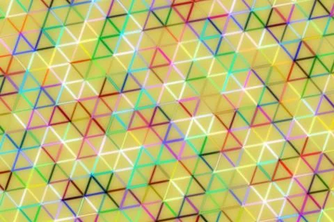 Colorful geometric pattern with triangles and lines イラスト素材