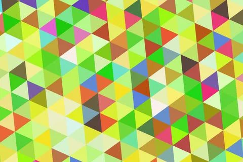 Colorful geometric pattern with triangles and squares 스톡 일러스트
