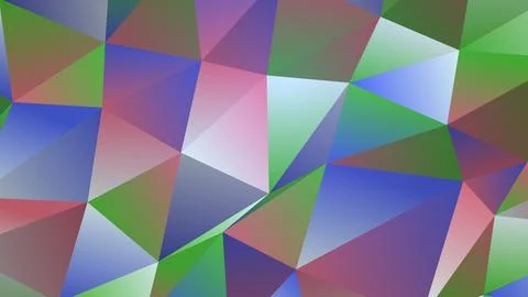 Colorful geometric pattern with triangles and polygons Stock Illustration