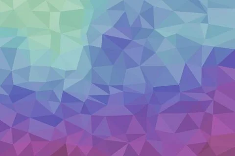 Colorful geometric pattern with triangles in pastel shades 库存插图