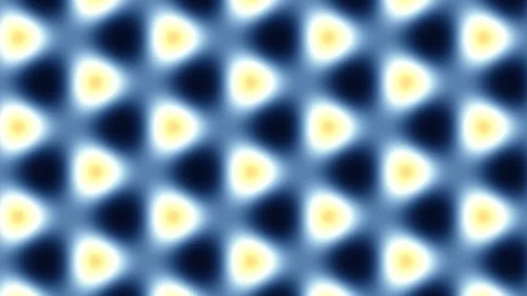 Colorful geometric pattern with triangular shapes and soft Stock Footage 338016491